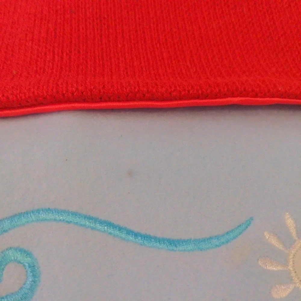 Hobby Lobby Set of 2 Penguin Christmas Stockings Blue Red Whimsical 2012 NWT